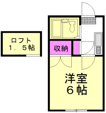 パークイーストの物件間取画像